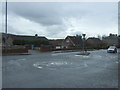 Roundabout on Glasgow Road, Kilsyth