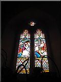 TQ4851 : St Mary, Ide Hill: stained glass window (b) by Basher Eyre