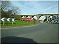 Viaduct crossing Princess Way, Burnley