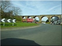 SD8332 : Viaduct crossing Princess Way, Burnley by Philip Halling