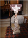 TQ4851 : St Mary, Ide Hill: lectern by Basher Eyre