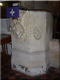 TQ4851 : St Mary, Ide Hill: pulpit by Basher Eyre