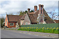 Chafyn-Grove Cottages and parish hall, Zeals