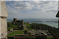 TR3241 : Dover Castle: view south from the keep by Christopher Hilton