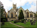 SP0202 : East side of Grade I Listed Cirencester Parish Church by Jaggery