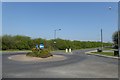 SE5650 : Askham Lane / Foxwood Lane roundabout by DS Pugh
