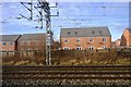 Houses by the railway