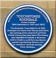 Blue plaque: Touchstones