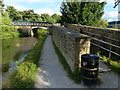 Swine Lane Bridge No 198 and footbridge