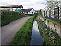 Drainage channel near Chilton Farm, Chilton Trinity