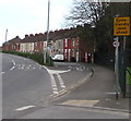 Cycle-friendly zone ahead, Bridgwater