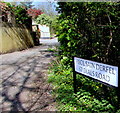 St Dials Road name sign, Cwmbran