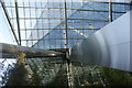 Looking up at the roof of 11 Exchange Square and 3 Appold Street