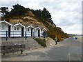 Beach huts at Branksome Dene