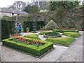 SH5573 : Parterre box garden at Plas Cadnant by Richard Hoare