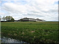 Large barns at Upper Mill Farm