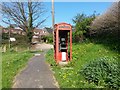 Fareham: forlorn phone box on Catisfield Lane corner