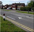 Llanyravon Way speed bumps, Llanyravon, Cwmbran