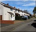 Row of houses, Liswerry Drive, Llanyravon, Cwmbran 