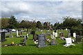 Graves in Landican Cemetery