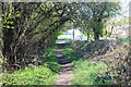 Footpath next to B4254, Penpedairheol