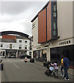 Livery Street meets Regent Street east, Leamington