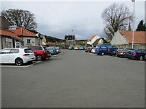 NO2507 : Main public car park, Falkland by Bill Kasman