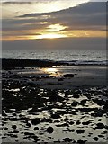 SH2987 : Sundown at Porth Trwyn beach by Neil Theasby