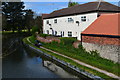 Houses beside the Chesterfield Canal