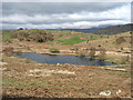 SD3685 : A small reservoir on Bishop's Allotment by David Purchase