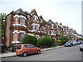 Houses on Agamemnon Road, West Hampstead, NW6