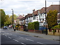 Old Coulsdon:  Houses on Coulsdon Road