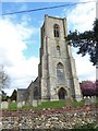 St Agnes, Cawston: tower