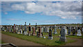 Cemetery near Greenvale on the A836