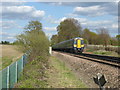 Victoria bound train near Swanley