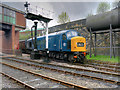 SD8010 : Class 45 Diesel Locomotive leaving Bury by David Dixon