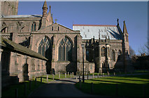 SO5139 : Hereford Cathedral by Malcolm Neal