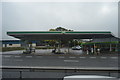 Filling station at Harcombe Cross