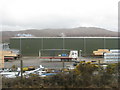 NN0876 : BSW Timber Group yard at Fort William by M J Richardson