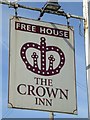 SO6135 : The Crown Inn, inn sign by Philip Halling
