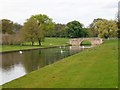 Boughton House - Bridge over the River Ise