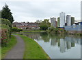 Industry along the canal in Tipton