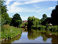 Canal by Brindley Bank in Rugeley, Staffordshire