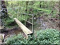 Footbridge over the Stream, near Four Elms