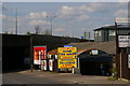 TQ2191 : Businesses off Bunn's Lane, next to the M1 by Christopher Hilton