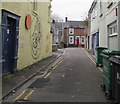 West along Chapel Street, Bridgend