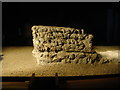 View of a section of the Roman Amphitheatre in the basement of the Guildhall Art Gallery #2