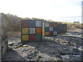 NU1735 : Coastal Northumberland : Rubik's Cubes, Harkess Rocks, Bamburgh by Richard West