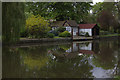 Boathouse on the Wey navigation