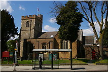 TQ1991 : Parish church of St Margaret of Antioch, Edgware by Christopher Hilton